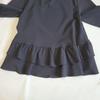 Used Maison de Dolce. Maison de Dolce Pearl Peplum Blouse M Black Black Ceremony