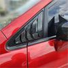 Nissan Tiida 05-10 Front Triangle Window Louvers - Mustang Style Exterior Modification