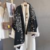 Fashion Cashmere Scarves Floral Printed Scarf Women Autumn Winter Warm Shawl Luxury Designer Wrap Blanket Bufanda Poncho Echarpe