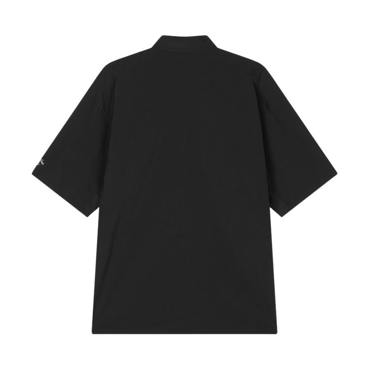 DESCENTE Woven Short Sleeved Shirt Men's D5311OWS08