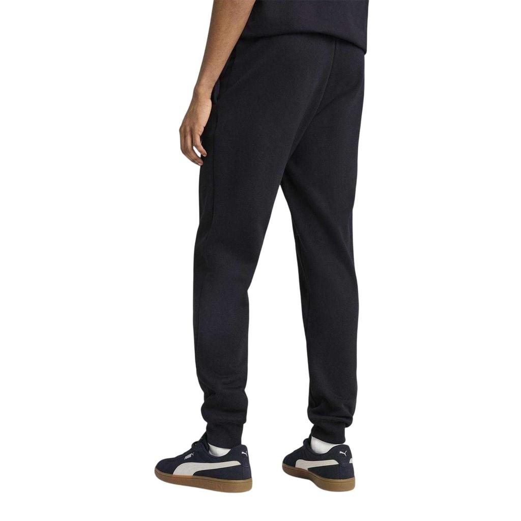 Puma Mens Logo Cuffed Joggers