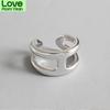 100 %Real  Tone Finger Ring Minimalist Simple Glint Gleam Thin Little Finger Rings Fine Jewelry Present Women Gift Idea SaleSimple