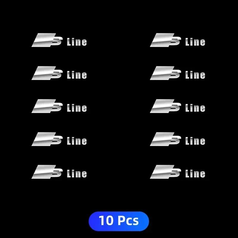 Metal emblem Auto Decor Decals Reflective Car Window Wiper Stickers For q2 Sline S3 A1 A3 A4 A5 A7 A8 Q3 Q5 Q7 TT Accessories