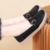 Women Moccasins Leather Shoes Driving Comfort Flats Casual Nurse Soft Minimalist Summer Breathable Shoes for Woman