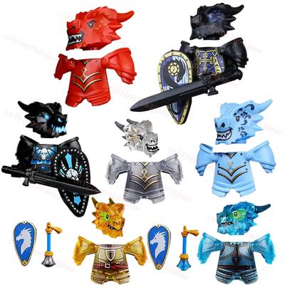 Non-Toxic 048 047 Undead Dragon Knight Bricks Anime Dragon Knights Building Blocks Diy Action Figure Collection Model Decor Doll Toy Gift