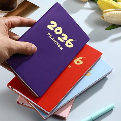 2026 Agenda Planer 12-Monats-Planer Vielseitige Planung Optimierter Zeitmanagement-Begleiter Organisationswerkzeug