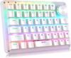 Koolertron Keyboard with Macro 45 Wired RGB Mini Shortcut Suitable for Video Editing Improves Work Efficiency RGB One-Handed Knob, Keyboard, Keys,