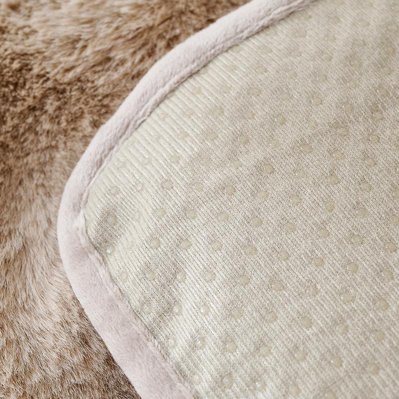Amerikanischer Plüsch-Sofabezug aus Kunstkaninchenfell, Haustierliebling, dicker Plüschschutz Sofakissen für Katzenreiten Plüsch Anti-Rutsch-Sofabezug