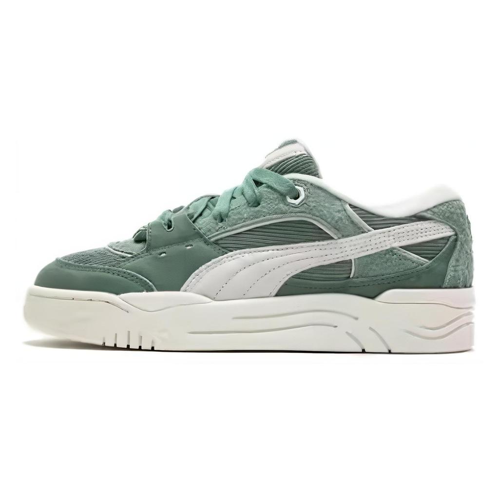 Puma 180 Corduroy Simple Casual Low-Top Sneakers Unisex Sneakers Green 396025-03