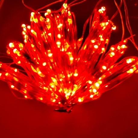 LED Copper Wire Curtain String Lights 3x3m Remote USB Powered Dorm Window Decor