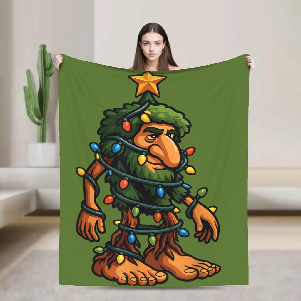 Tralaleritos Funny Italian Brainrot Meme Retro Sunset Blanket Warm Soft Throw for Couch Chair Sofa Bed Kids Autumn Decor