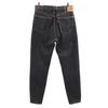 Levi's 90er 603-0259 Hergestellt in Japan Schmal zulaufende Jeans Schwarz gefärbte Jeans Herren Gebraucht