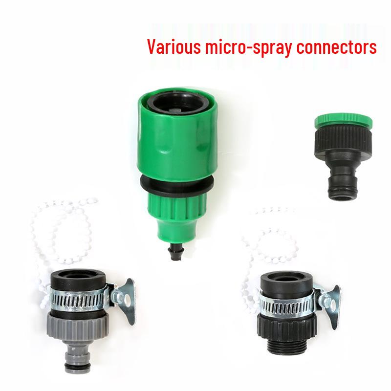 Multifunctional Quick Connector for 4/7mm or 8/12mm Hose Micro-Spray Systems