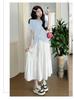 Maternity 2026 Bow T-Shirt & Lace Trim Skirt Set