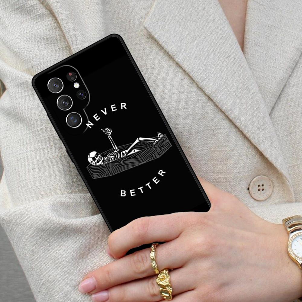 Skeleton Cell Phone Case for Samsung Galaxy S26 Ultra S25 S24 S23 S22 S21 S20 Note10 Cover