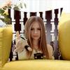 Avril Lavigne World Various Sizes Square Pillow Case For Car Home Bedchamber Decor
