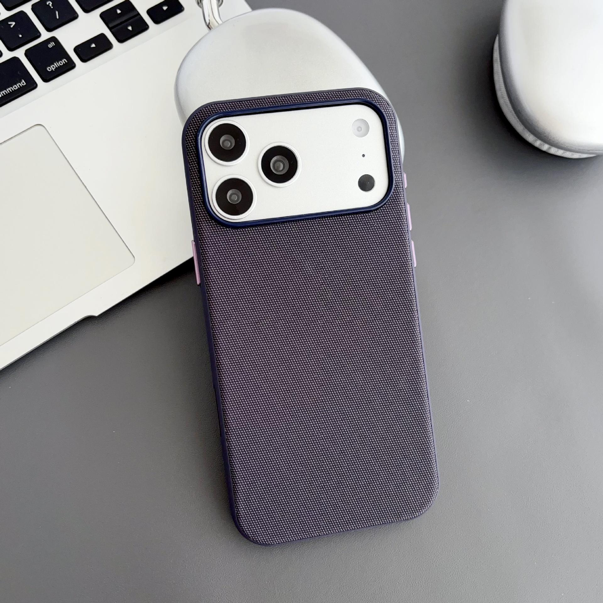 

iPhone 17 Pro Max Official Drop-Proof Tech Fabric Case with Magnetic Pop-up Stand 17 Air