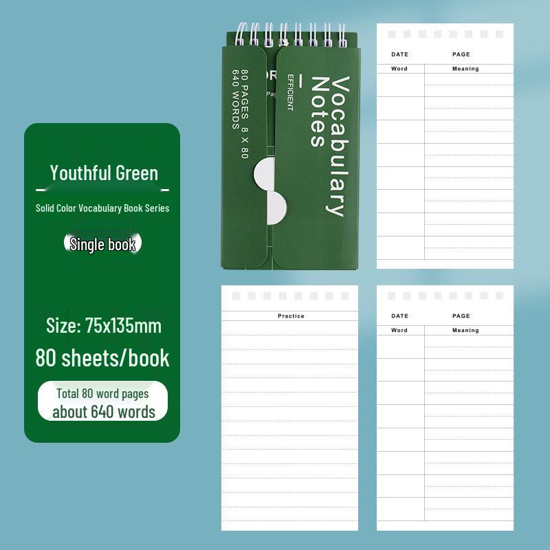Мини карманный блокнот для словаря: Студенческий блокнот на кольцах