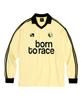 MOO Bone Track Long Sleeve Football Jersey - Yellow