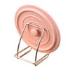 Stainless steel thickened pot lid stand, stainless steel storage rack, cutting board stand, clay pot lid, kitchen utensils