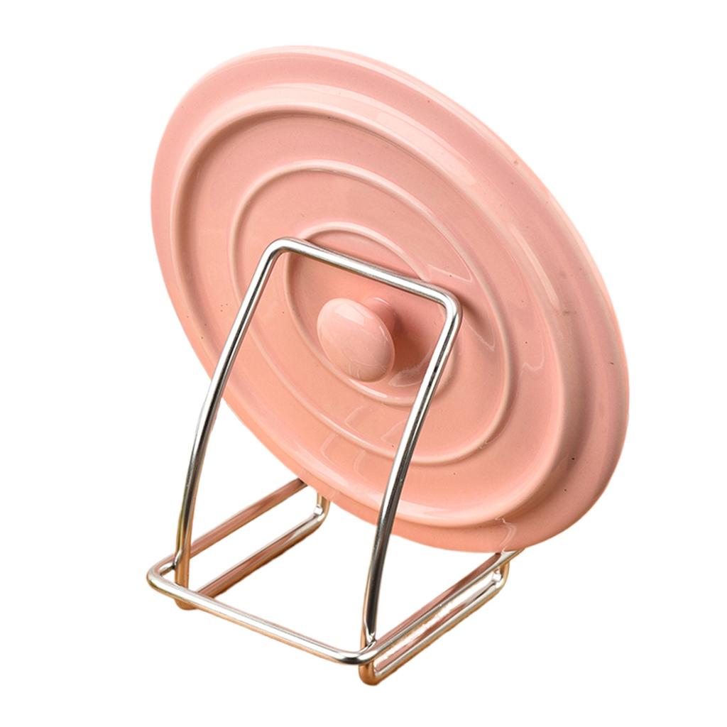 Stainless steel thickened pot lid stand, stainless steel storage rack, cutting board stand, clay pot lid, kitchen utensils