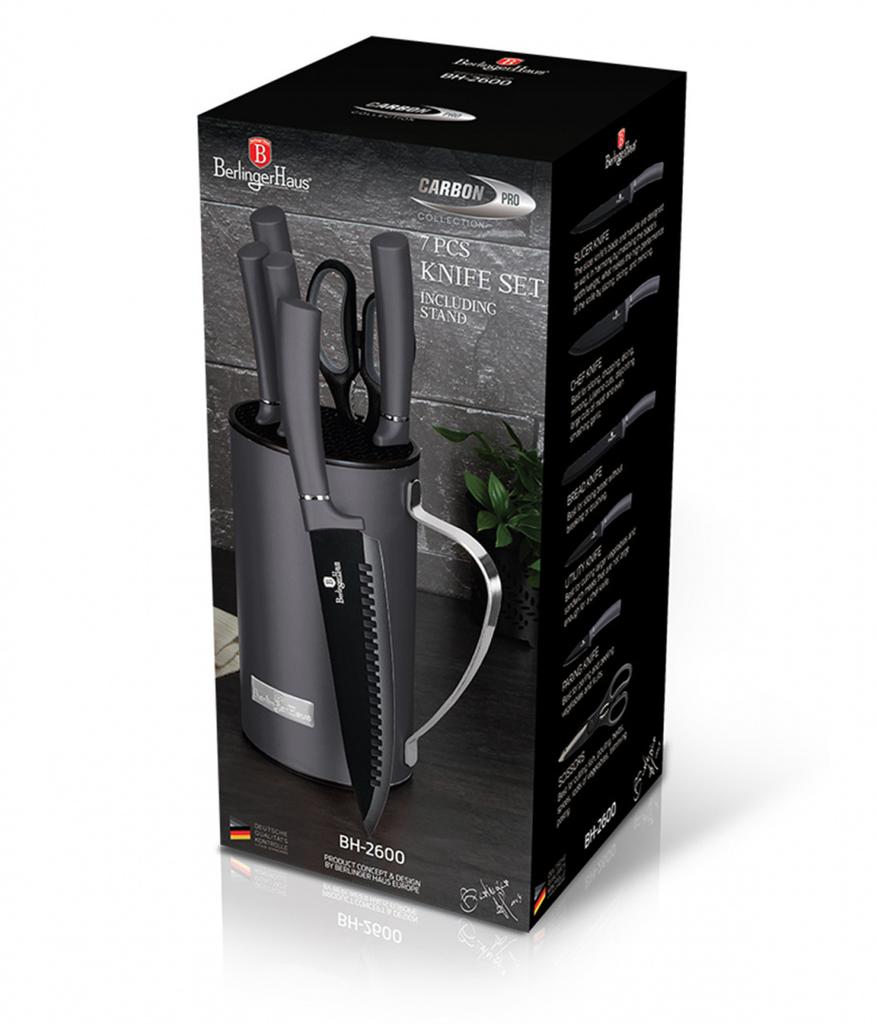 BERLINGER HAUS BH-2600 KNIFE SET IN STAND