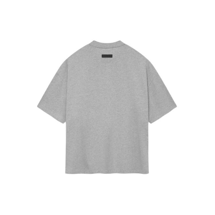 Fear of God Essentials SS24 drop2 Crewneck T-Shirt 'Light Heather Grey' Men's 125SP244196F