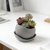 3D Printed Mini Planter Pot Modern Succulents Herb Plants Flower Pot Container for Indoor Outdoor Home Balcony Desktop Decoration