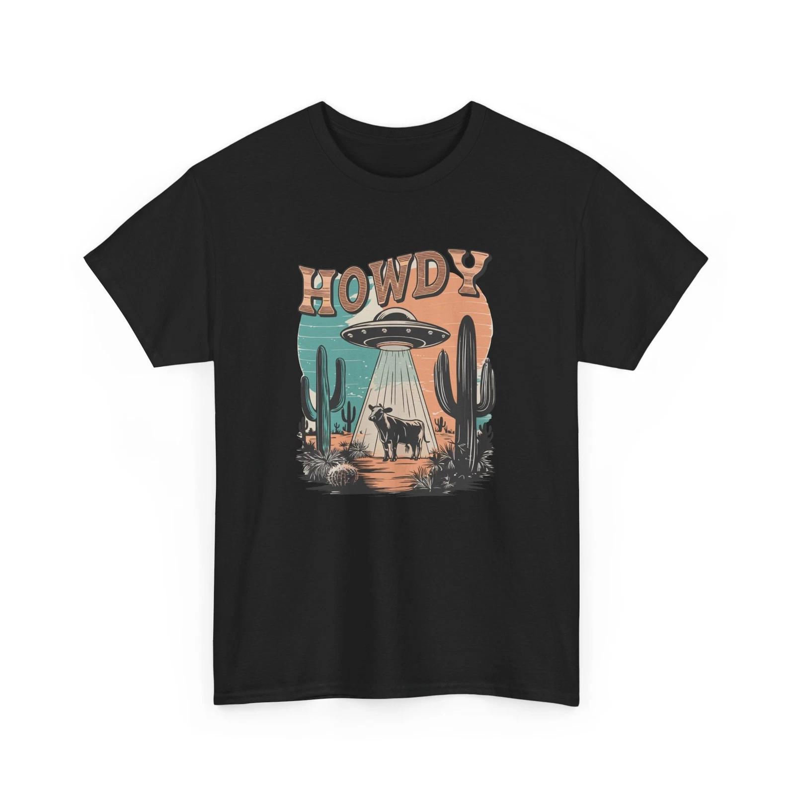 Outer Space T-Shirt | Alien UFO Graphic Tee | Sci-Fi Apparel 3XL
