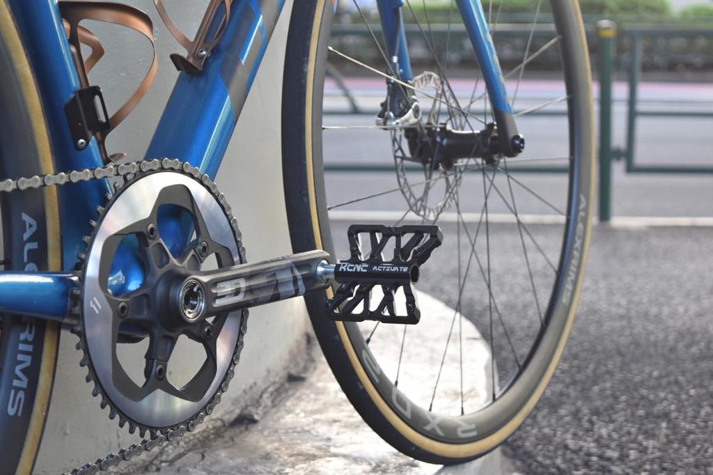 KCNC Activate KPED12 CNC Road Pedals // Black Pedals 577623