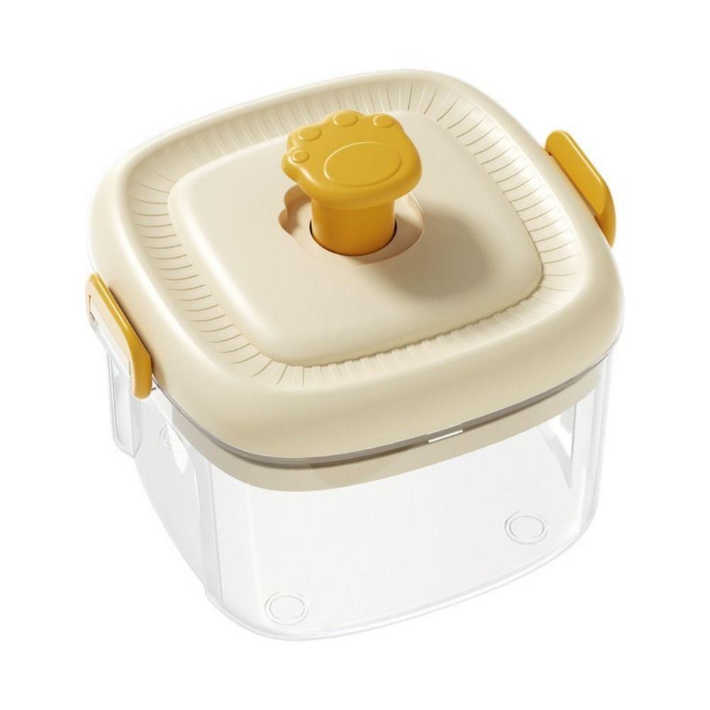 Food Grade Plastic Press Ice Tray Large Capacity Ice Making Box Ice Storage Tray  Refrigerator Use