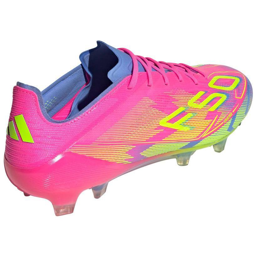 adidas F50 Elite FG Mystic Victory Pack Unisex Sneakers Lucid-Pink Lucid-Lemon Blue-Fusion IE1203