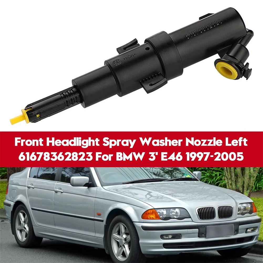 Headlamp Washer Headlight Washer Black Front Headlight Spray Nozzle Car Light Accessory Factory Specification Front Left Fit China Mainland