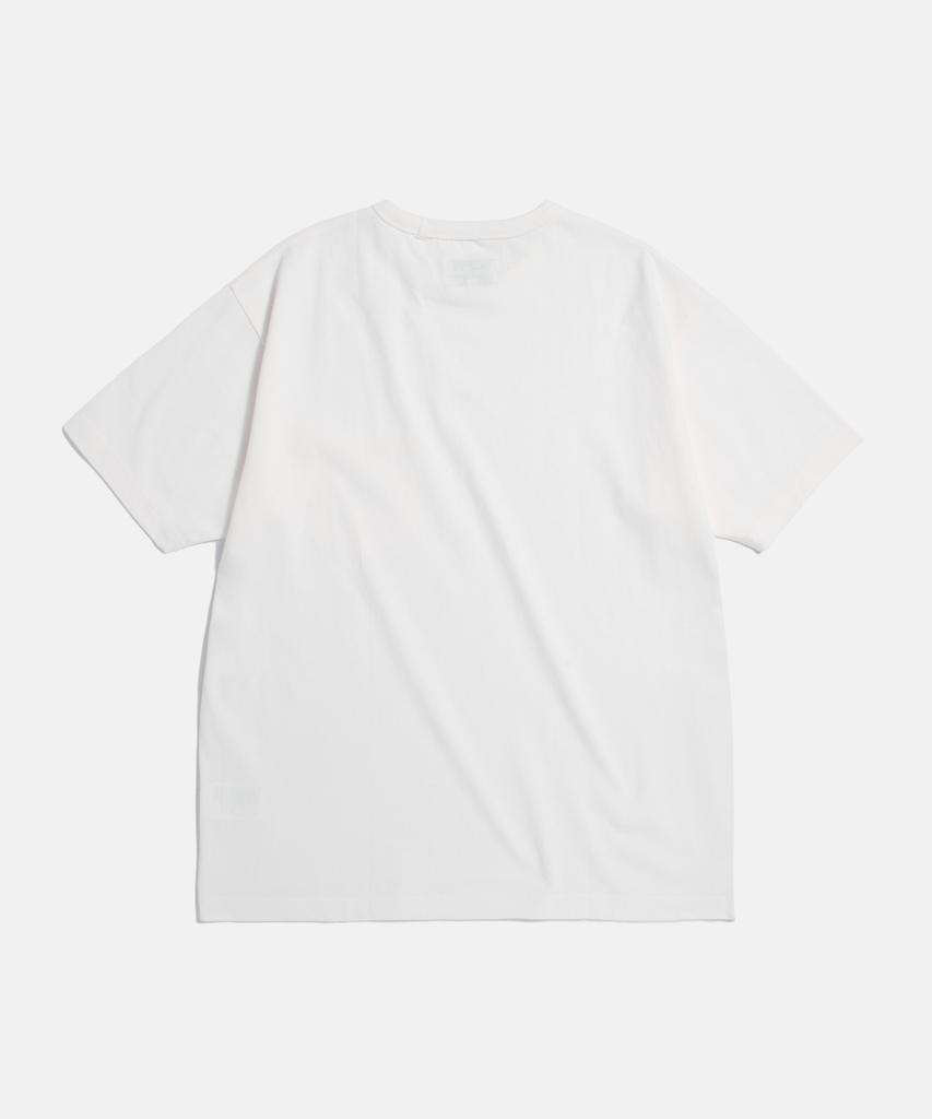 ESPIONAGE (Standard Fit) Surfin Pocket Tee Off White
