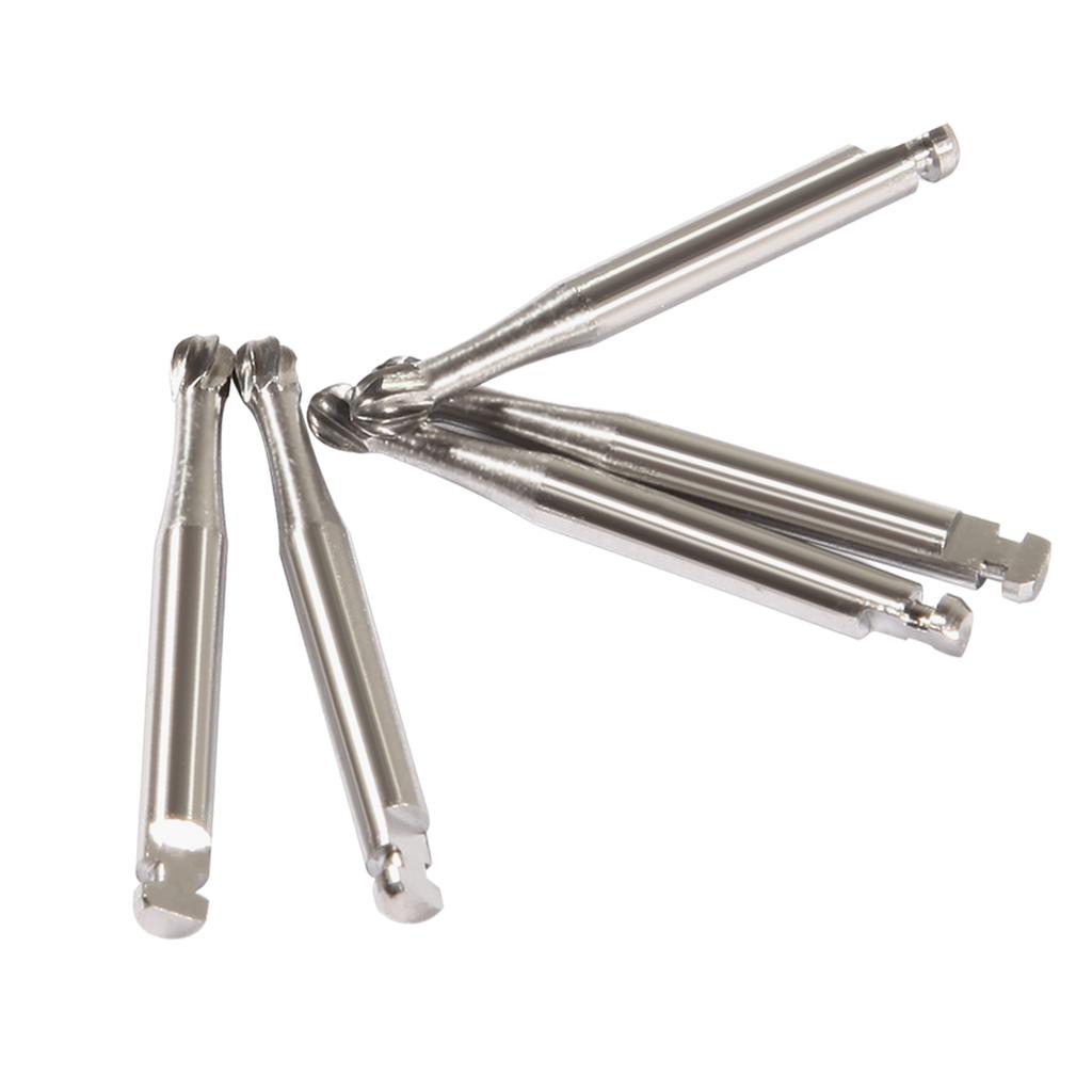1Box(5Pcs/Box) Round Ra Joy Dental Tungsten Carbide Burs For Low Speed Right Angle Handpiece