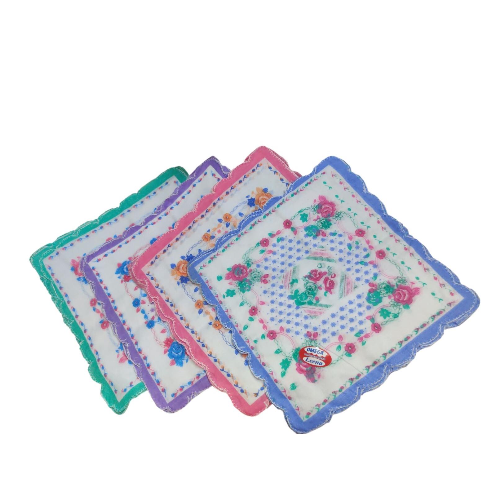 

@ Premium Printed Cotton Women s Handkerchief Multicolor 12 Pcs Zr-2562-60%Off