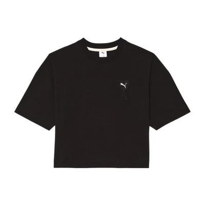 X Ami W Graphic Tee Black Women's 534073-01