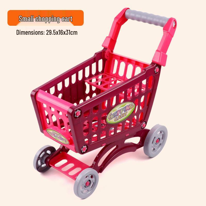 Kids' Role-Play Shopping Cart Toy: Large Simulation Supermarket Walker for Boys and Girls
