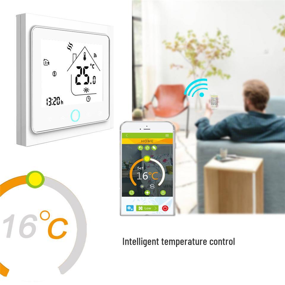 Zigbee/WiFi Tuya Smart Floor Heating Thermostat - Voice/App Control Timer Switch