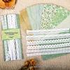 RetroStory Romantic Lace Trim Collage & Journaling Base Decoration Pack for Ita Bag