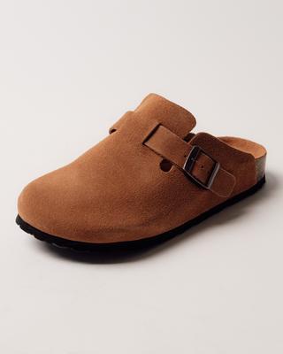 Allsy Platform Clogs 19780 36 Red Suede
