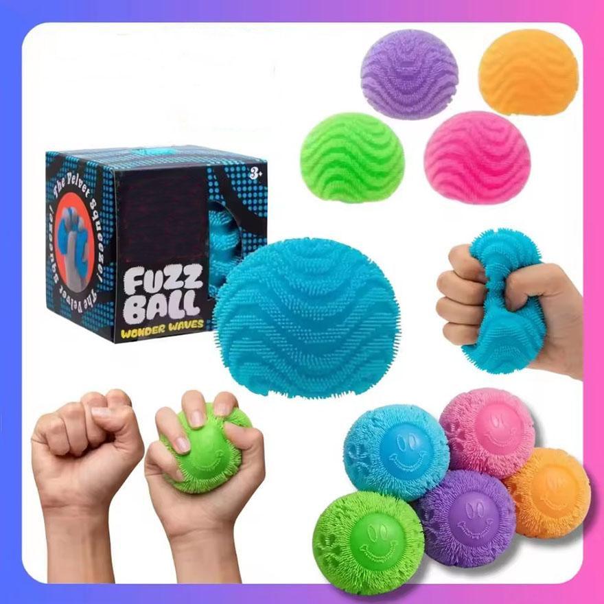 Fuzz Ball Series Desktop Ornament Stress Relief Toys Suitable For People Under Pressure Fun Soft Stress Ball