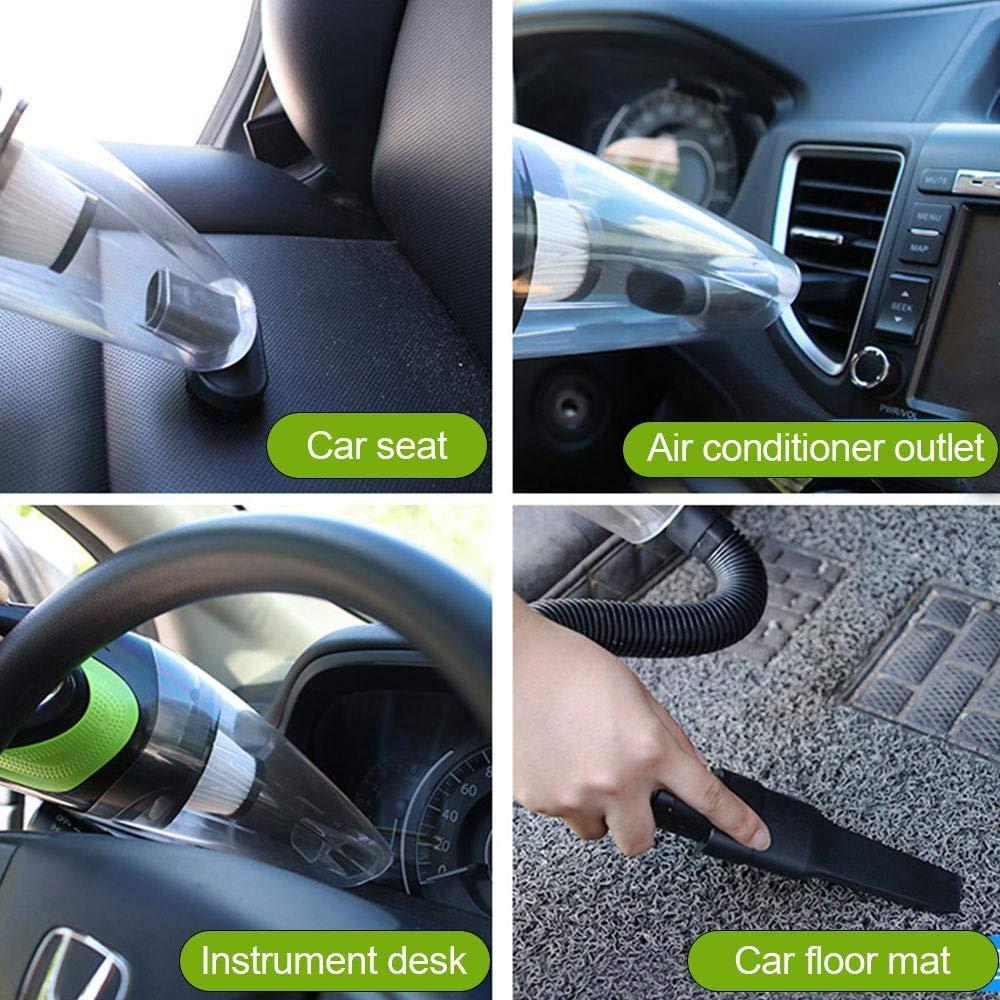 6500pa Strong Power Car Vacuum Cleaner 120W Cordless Wet and Dry Dual Use Auto Portable Vacuums Cleaner Office DC 12V
