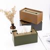 Luxury Stainless Steel Tissue Box for Bathroom and Hotel Countertops