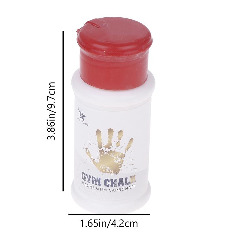60Ml Workout Chalk For Hands Sweat Absorbing Anti-Slip Grip Sports Magnesium Powder Portable Fitness Lifting Climbing Supplies