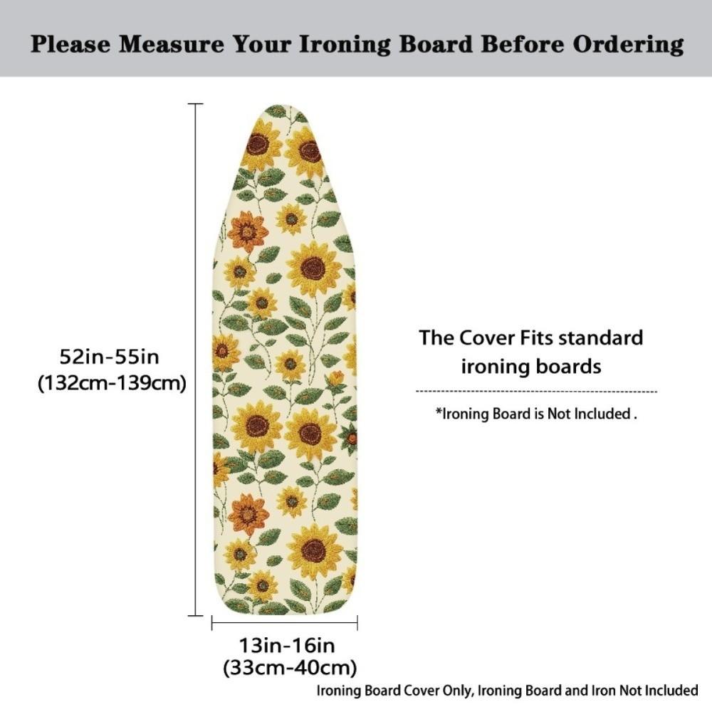New Durable Ironing Board Cover Heat-resistant Thickened Ironing Board Cloth Stain Resistant Padded Heat Shield Laundry Supplies