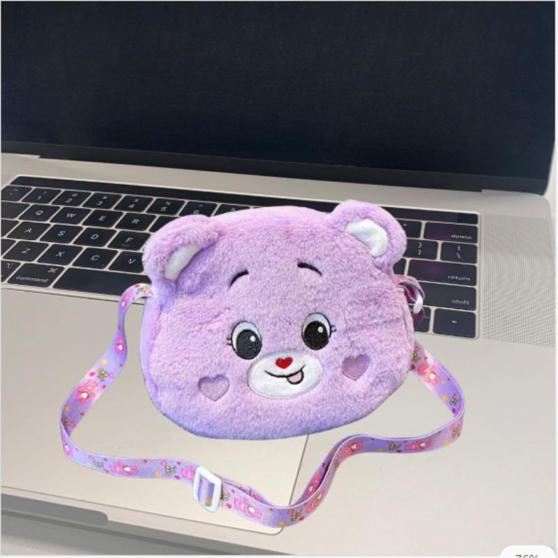 And Cute Comfy Plush Bear Shaped Bag For Girls Perfect For School And Outings Daily