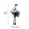 Halloween Bell Figure Decoration Set, 6 Assorted Character Hanging Ornament for Door Frame, Window , Tree and Seasonal Entrydoor Styling