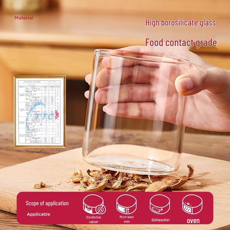 Szczelny Szklany Pojemnik Porcjujący na Zupę do Mrożenia Rossołu z Kurczaka