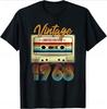 Vintage 1968 Limited Edition 57th Birthday Gifts 57 Year Old TShirt Graphic T Shirts Casual Unisexs Clothing Camiseta Hombre